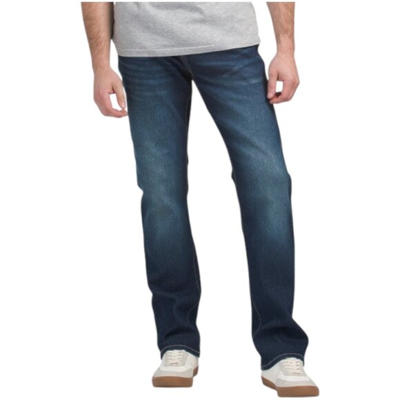 TRUE RELIGION Ricky Flap Relaxed Straight Jeans - Picture 1 of 2